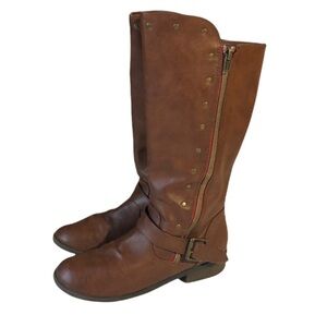 Steampunk zipper Moto boots 5​
